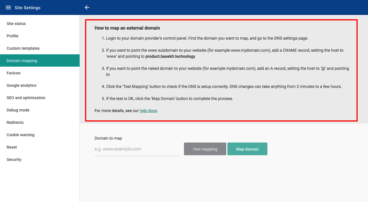 What Is Domain Mapping Mapping A Domain Name To Your Site (V8 & V10) | Name.com